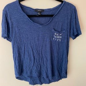 Forever 21 Navy New York City Shirt